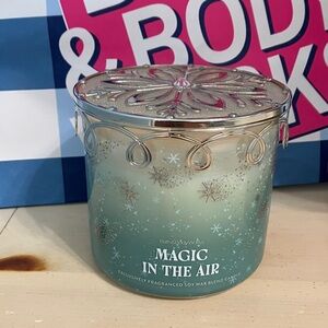 Bath & Body Works Magic in the Air Candle with Silver Lid